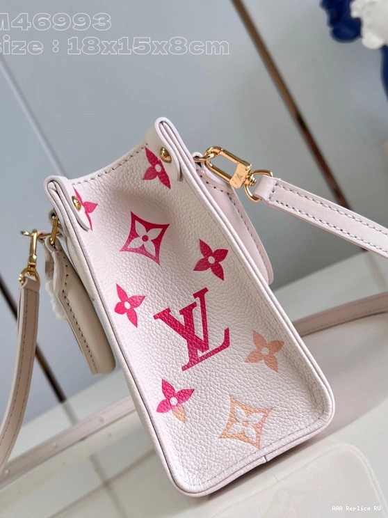 Aaa replica bags ONTHEGO LOUIS BB-18*15*8.5cm VUITTON 0811